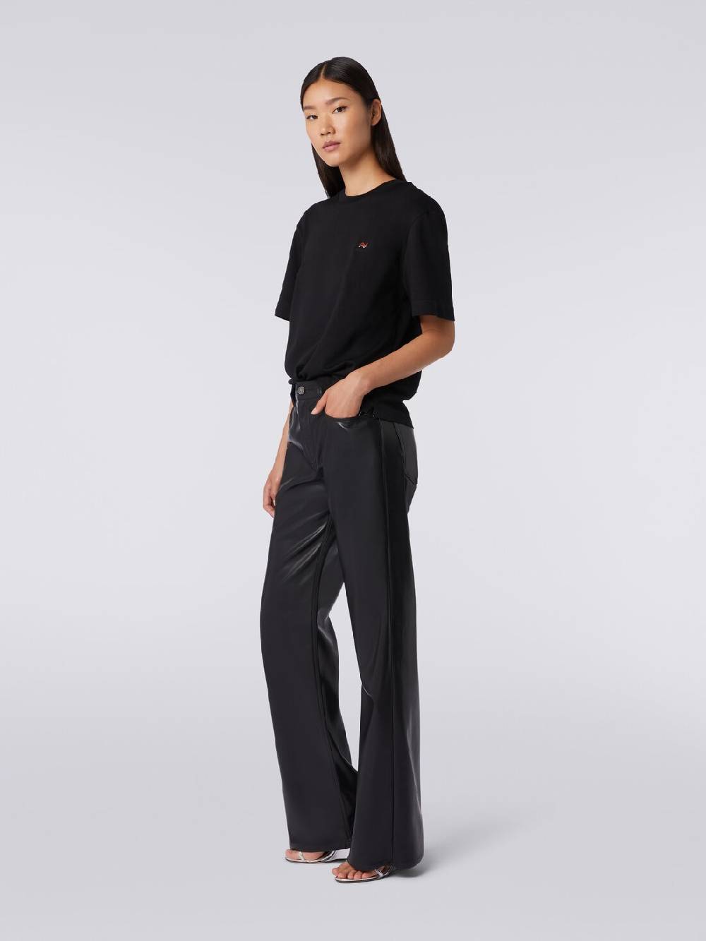 M Missoni Pantaloni cinque tasche in ecopelle I Più Venduti
