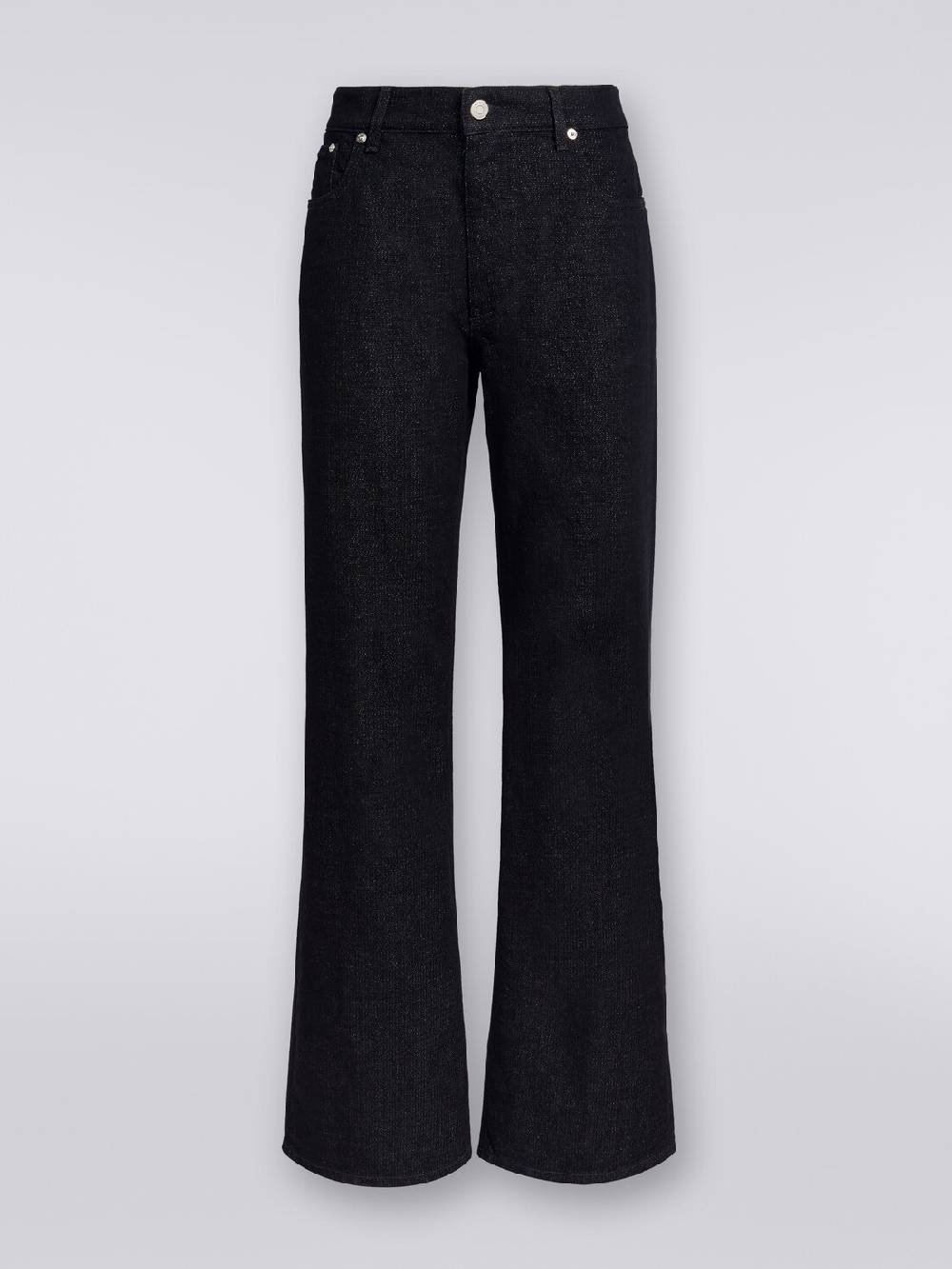 M Missoni Pantaloni cinque tasche in denim lamé Negozio