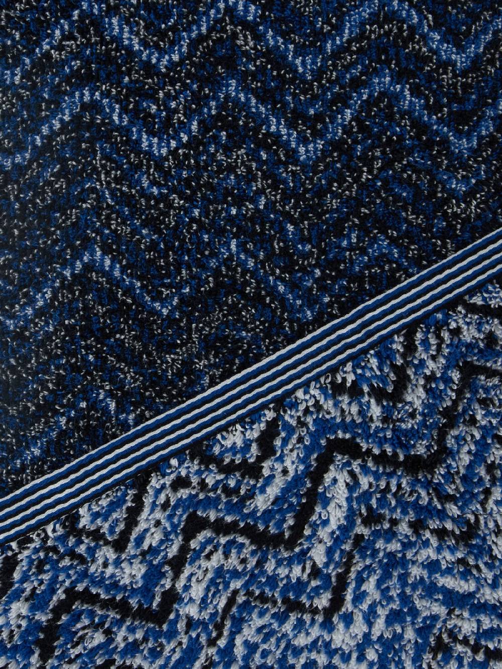 M Missoni Set 2 pezzi di asciugamani da bagno Azul in spugna di cotone Grande vendita