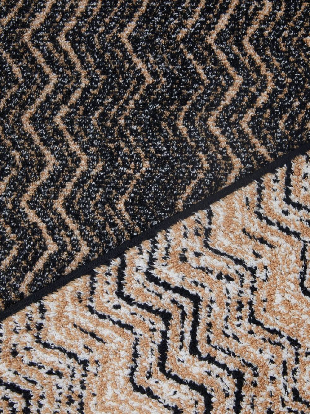 M Missoni Tappetino da bagno Azul 60x90 cm in cotone chevron Fornitura limitata