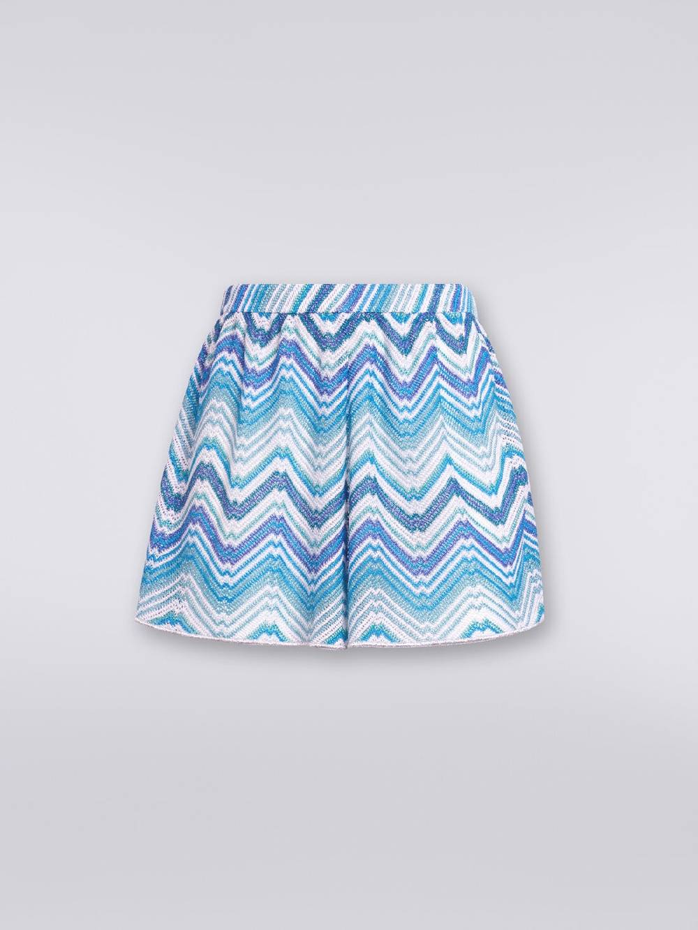 M Missoni Shorts copricostume in viscosa e lurex chevron Offerte stagionali