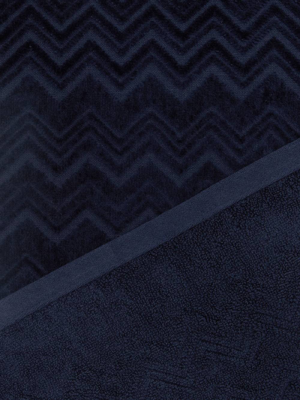 M Missoni Set 2 pezzi di asciugamani da bagno Chalk in spugna di cotone zig zag Rilascio limitato