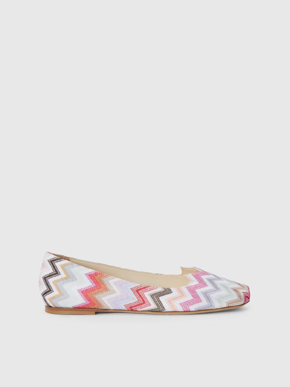 M Missoni Ballerine in tessuto chevron Latest stili