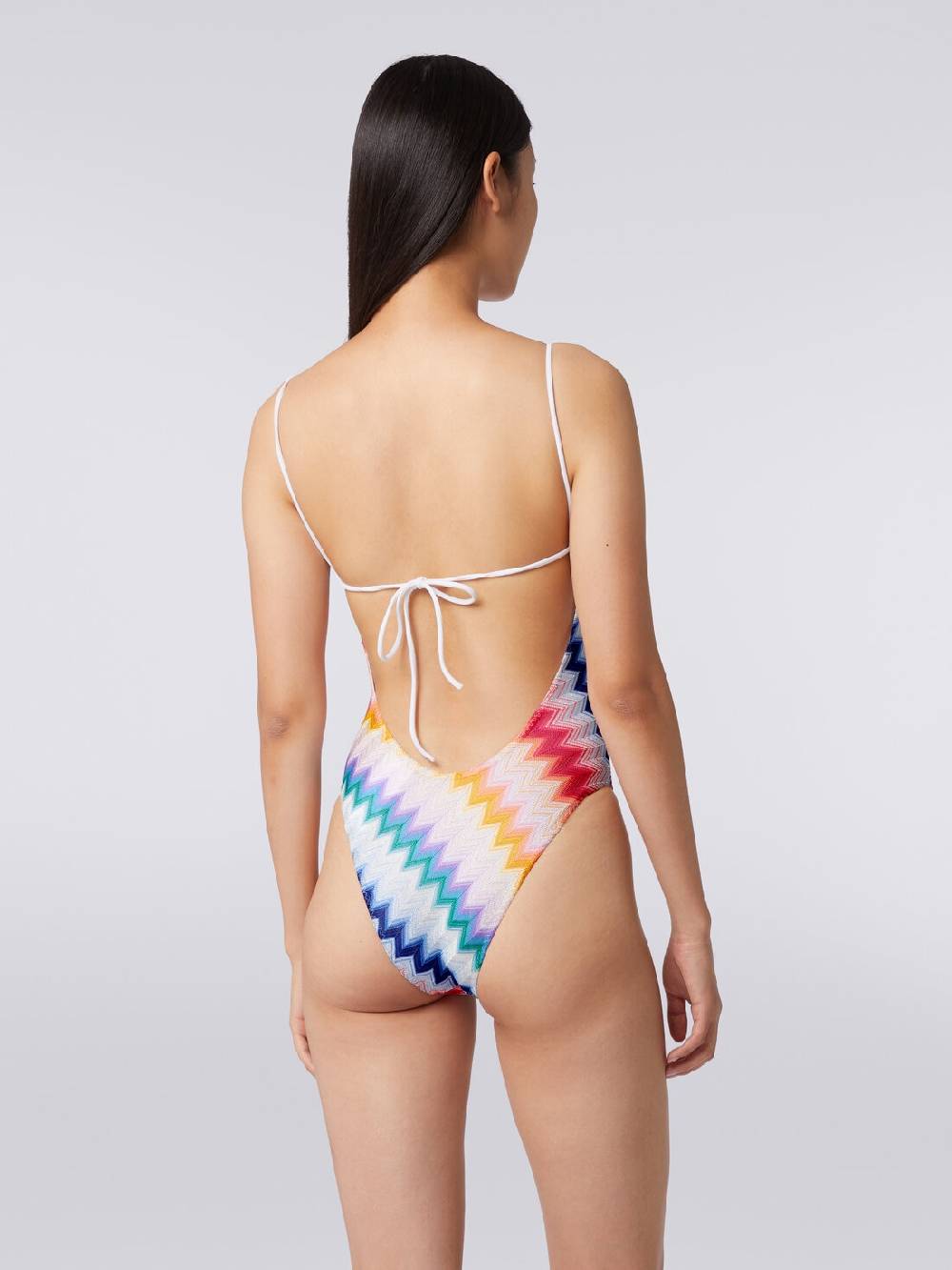 M Missoni Costume intero zig zag con lurex Fino al 55% di sconto