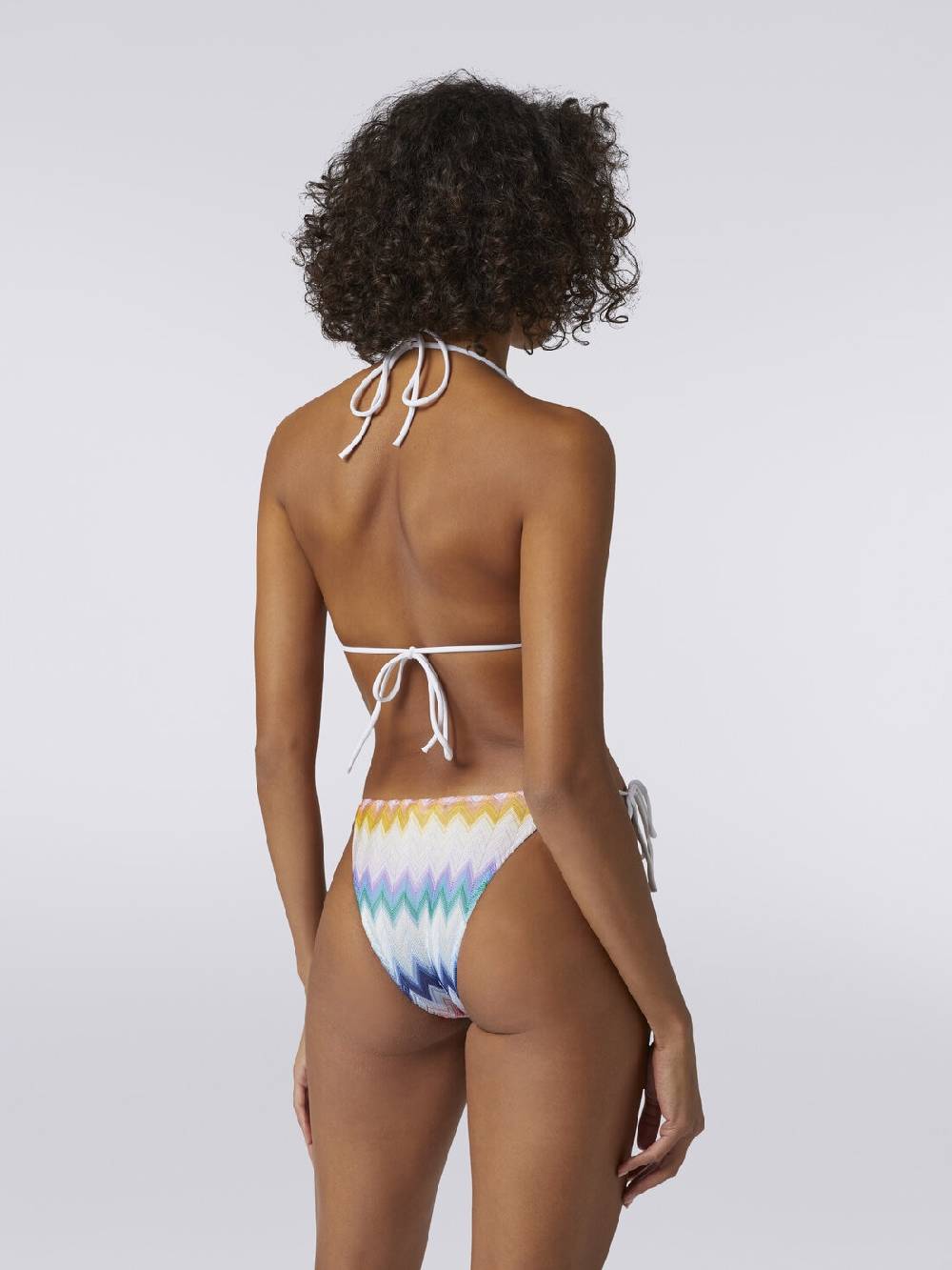 M Missoni Bikini in misto viscosa sfumata zig zag con lurex Super sconto