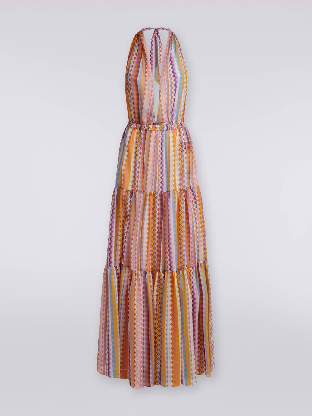 M Missoni Abito copricostume lungo in cotone e seta stampato Qualità