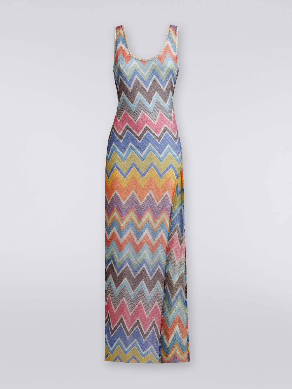 M Missoni Copricostume lungo stampa zig zag con lurex Pezzi Unici