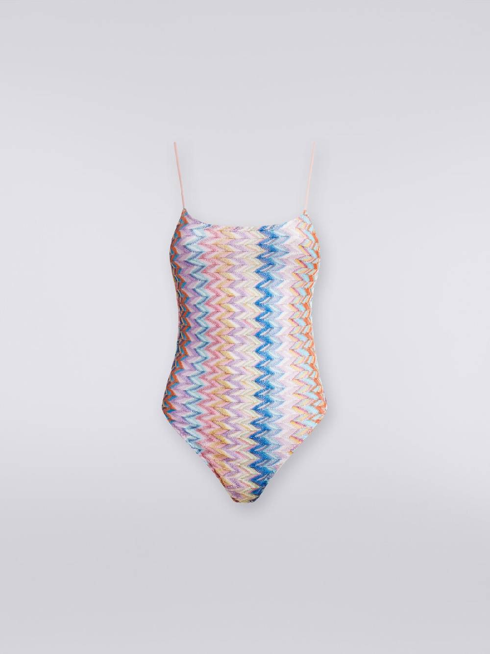 M Missoni Costume intero lamé con spalline sottili regolabili Sottocosto
