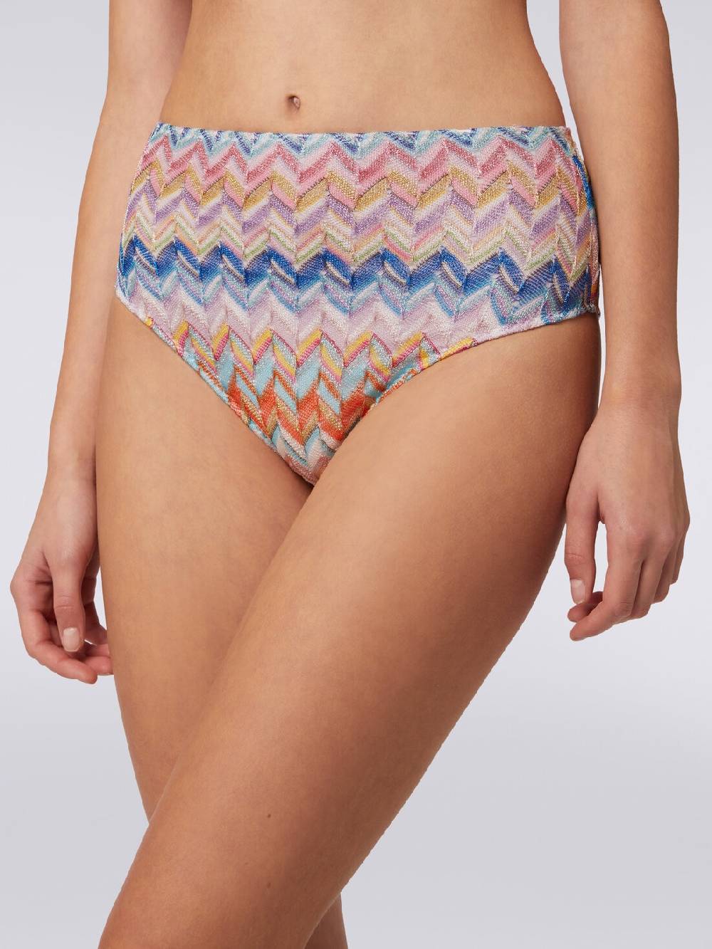 M Missoni Bikini in viscosa e lurex con top torchon e slip alto Convenienza