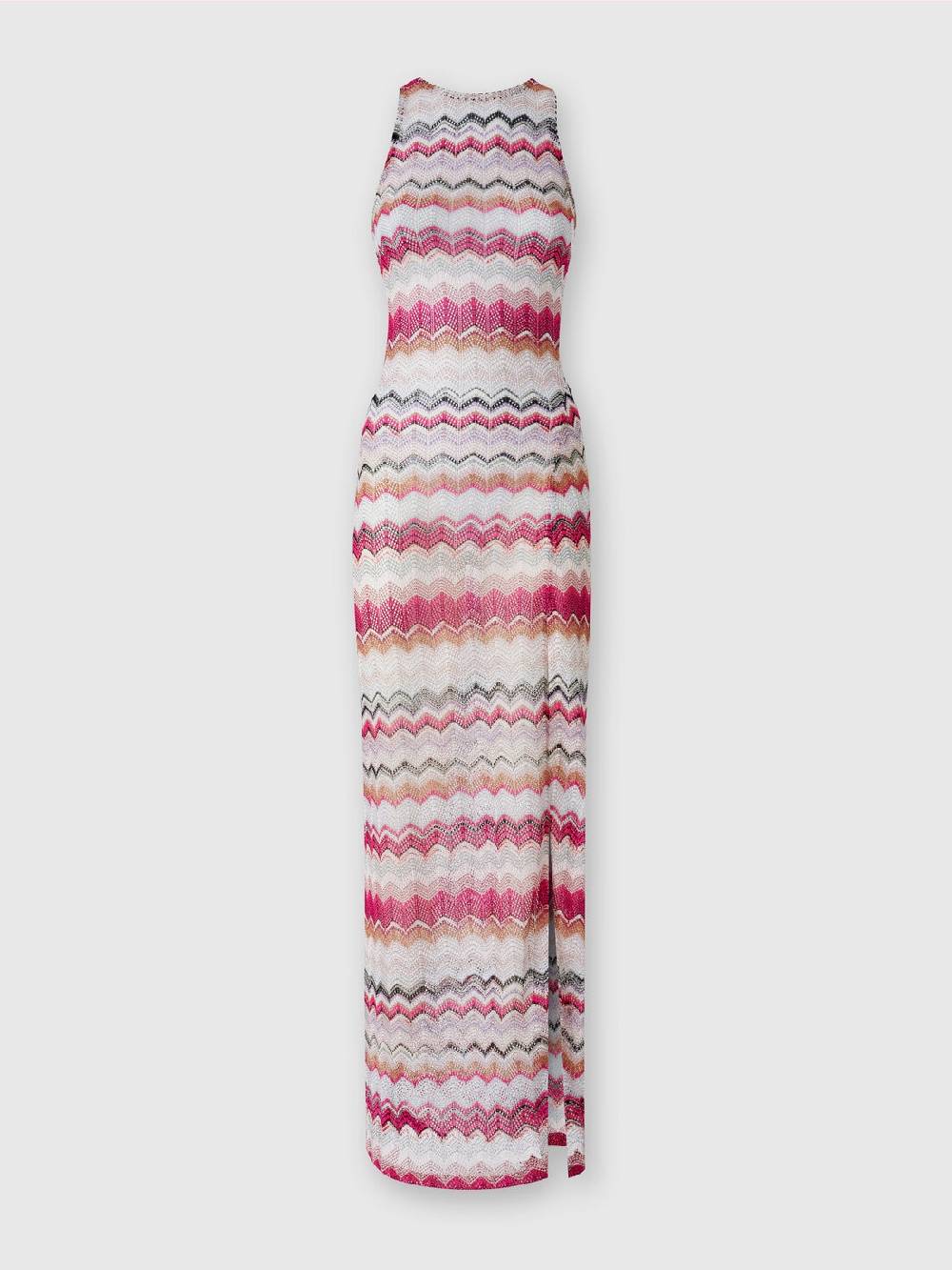 M Missoni Abito copricostume lungo in crochet con lurex Novità