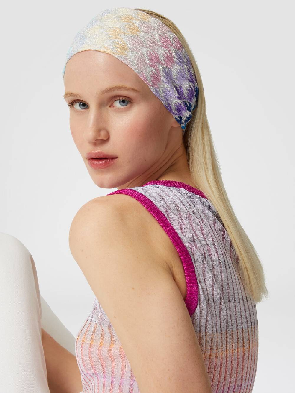 M Missoni Fascia in viscosa con lurex Online