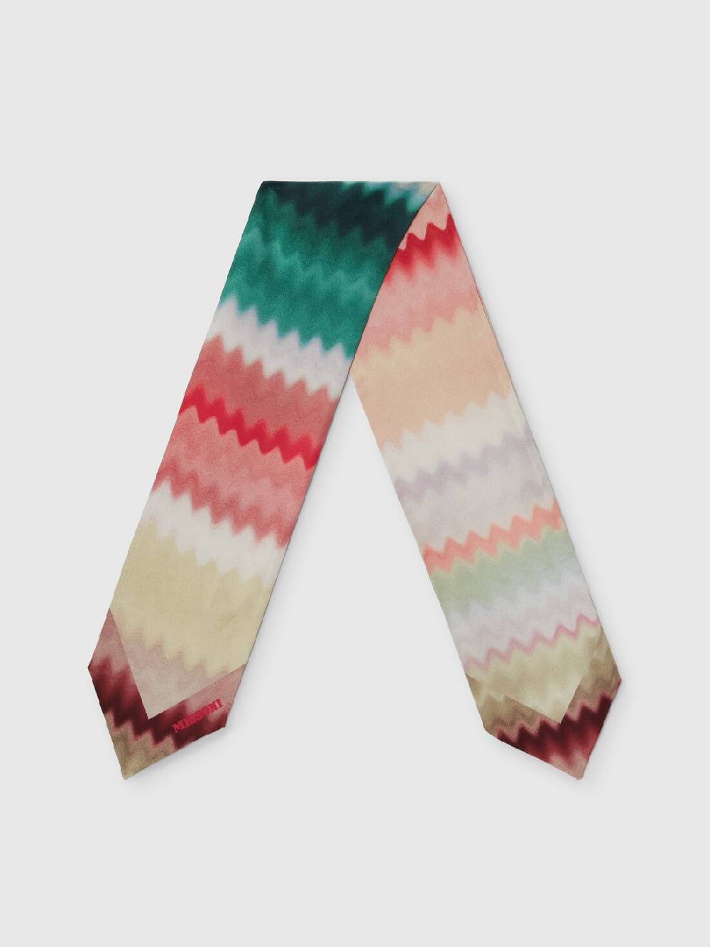 M Missoni Foulard in seta chevron Outlet
