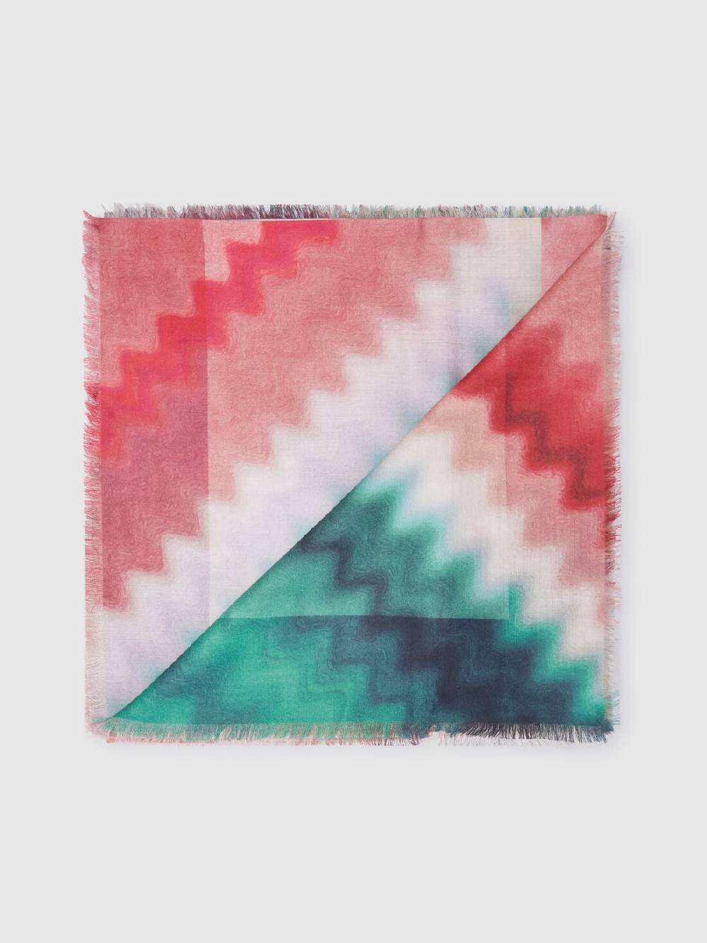 M Missoni Scialle in modal e seta con motivo zig zag Vendite Flash