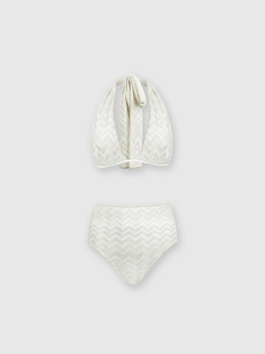 M Missoni Bikini in misto viscosa chevron tono su tono con lurex Sconto di tempo limitato