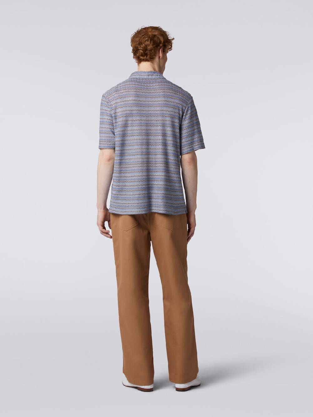 M Missoni Camicia a maniche corte modello bowling zig zag Vendite stagionali