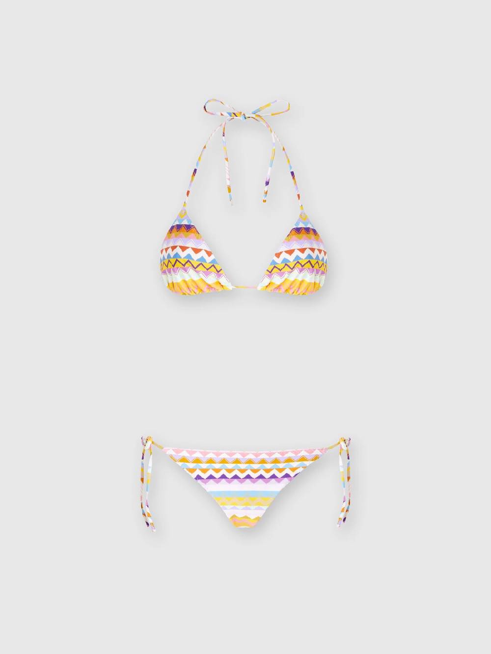 M Missoni Bikini stretch stampa zig zag