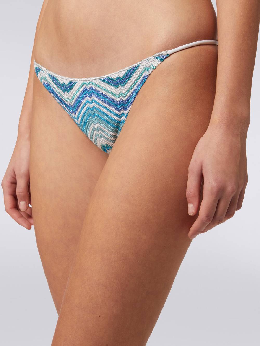 M Missoni Bikini in misto viscosa chevron con lurex Cyber Monday
