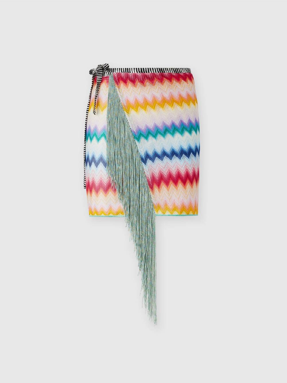 M Missoni Pareo in viscosa chevron con lurex Offerta Pasqua