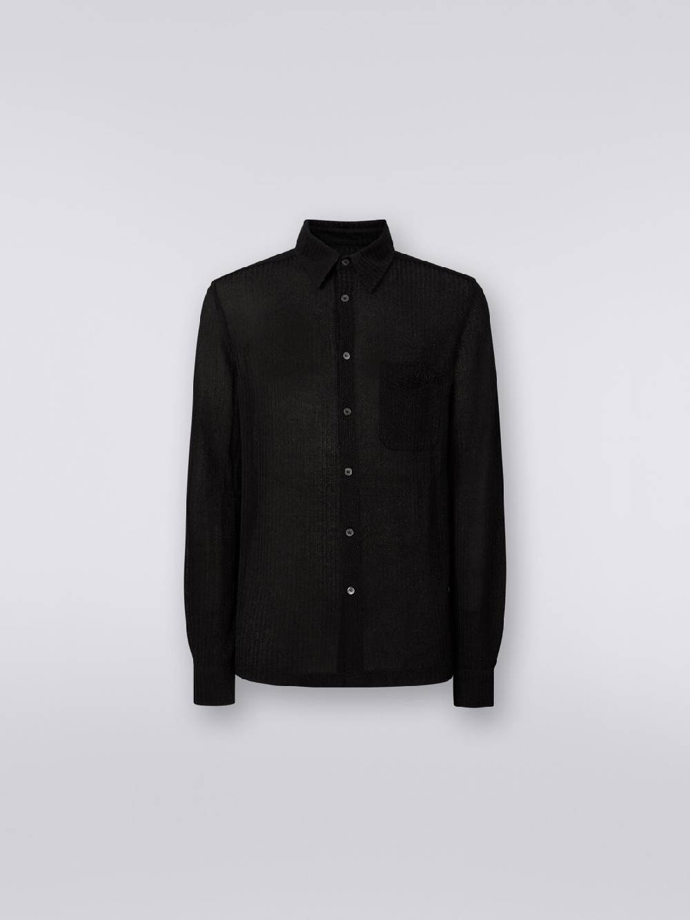 M Missoni Camicia a maniche lunghe in misto viscosa con lurex Offerta San Valentino