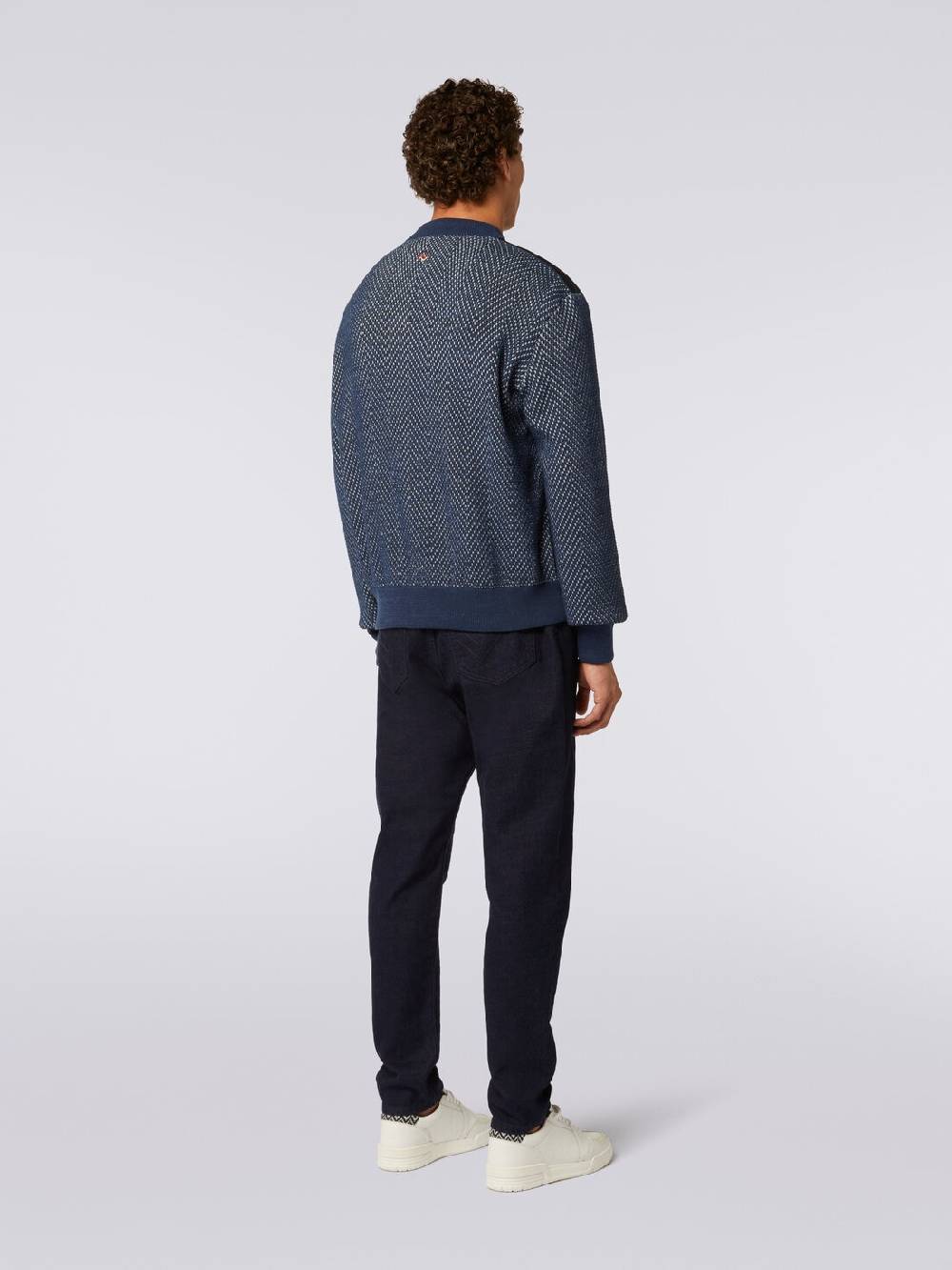 M Missoni Bomber in misto cotone e nylon Latest fashion