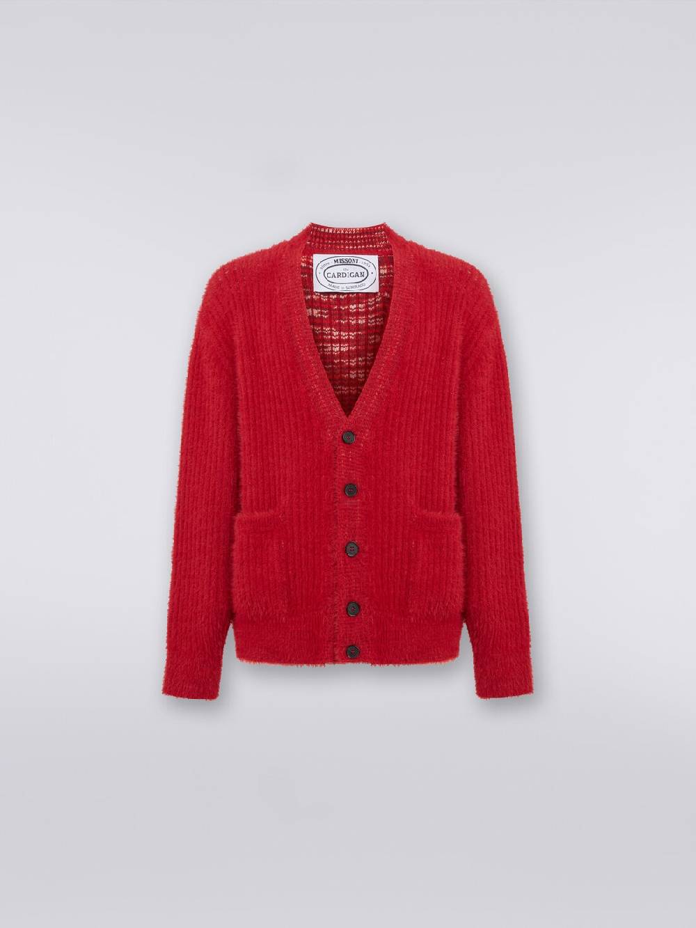 M Missoni Cardigan oversize in misto lana effetto pelo Bestseller