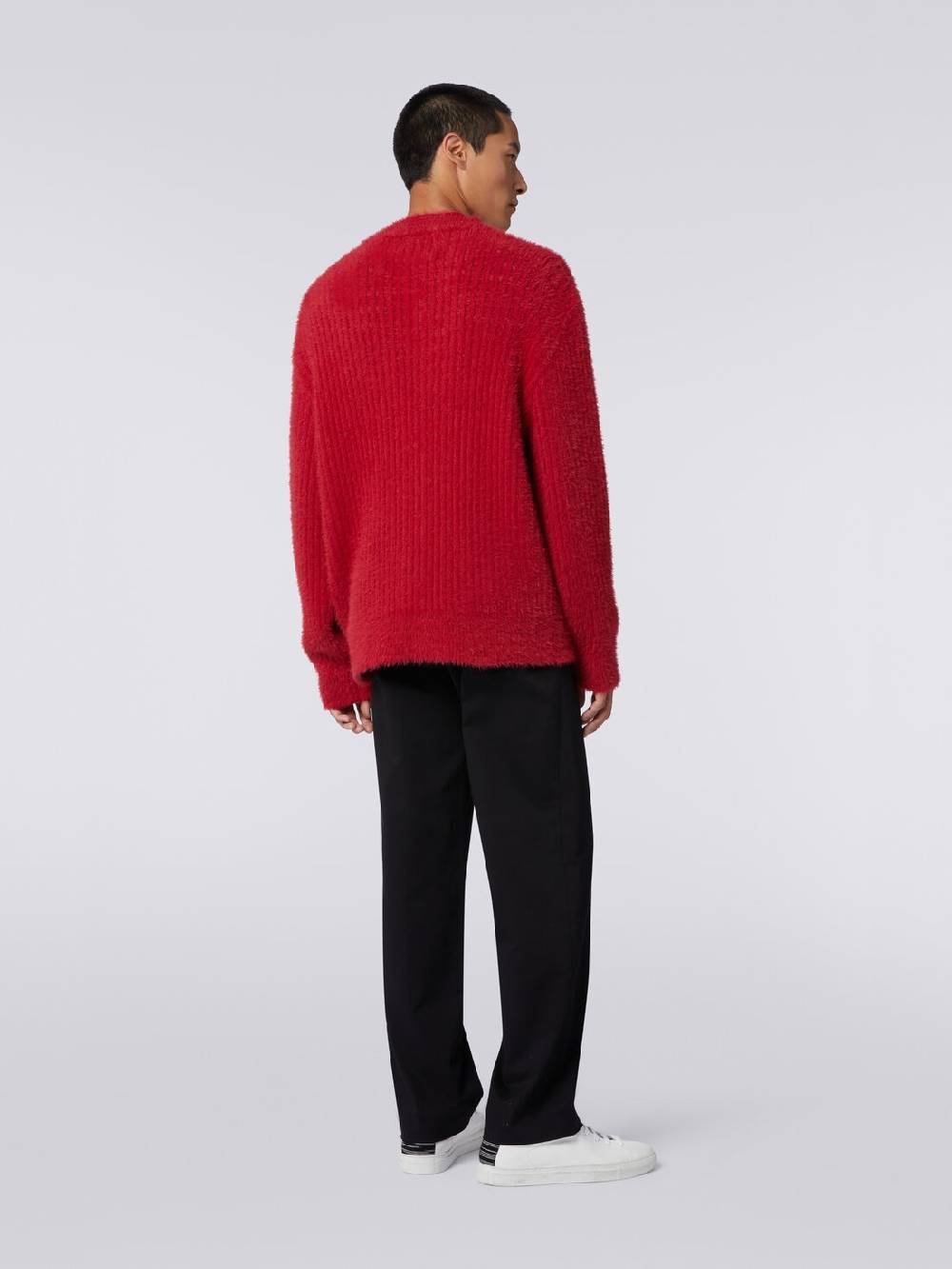 M Missoni Cardigan oversize in misto lana effetto pelo Bestseller