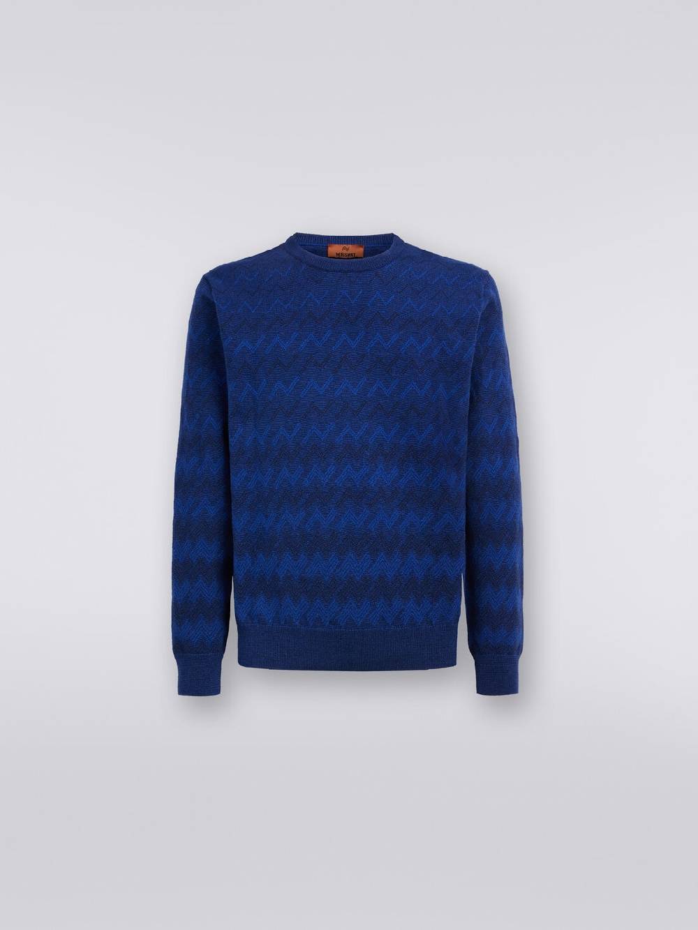 M Missoni Pullover girocollo in cachemire con zig zag Latest stili