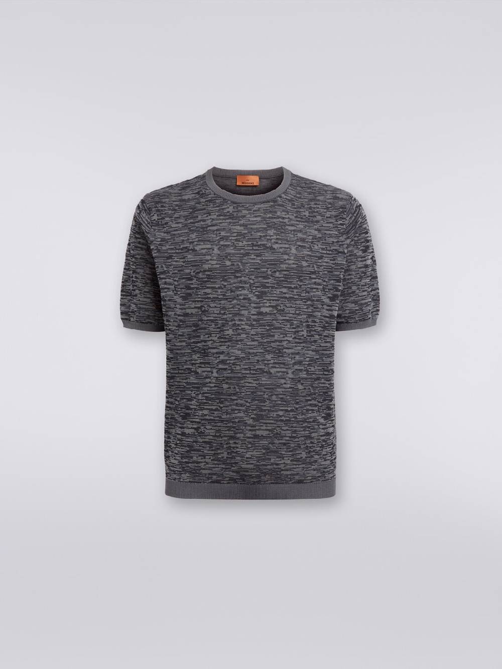 M Missoni Maglia girocollo in cotone e lana fiammata Ultimo giorno