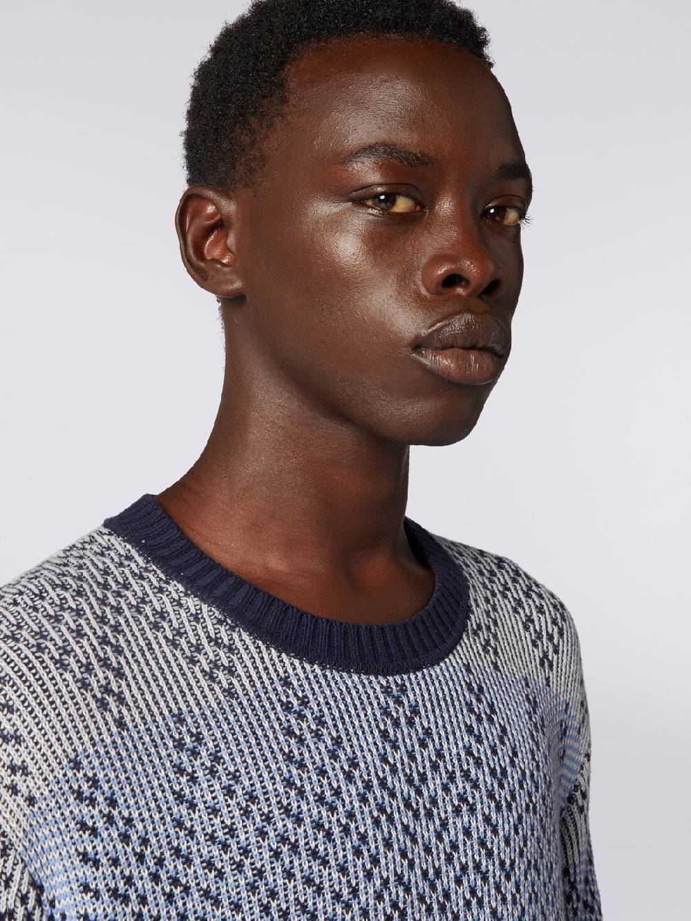 M Missoni Pullover girocollo in cotone zig zag Only for today