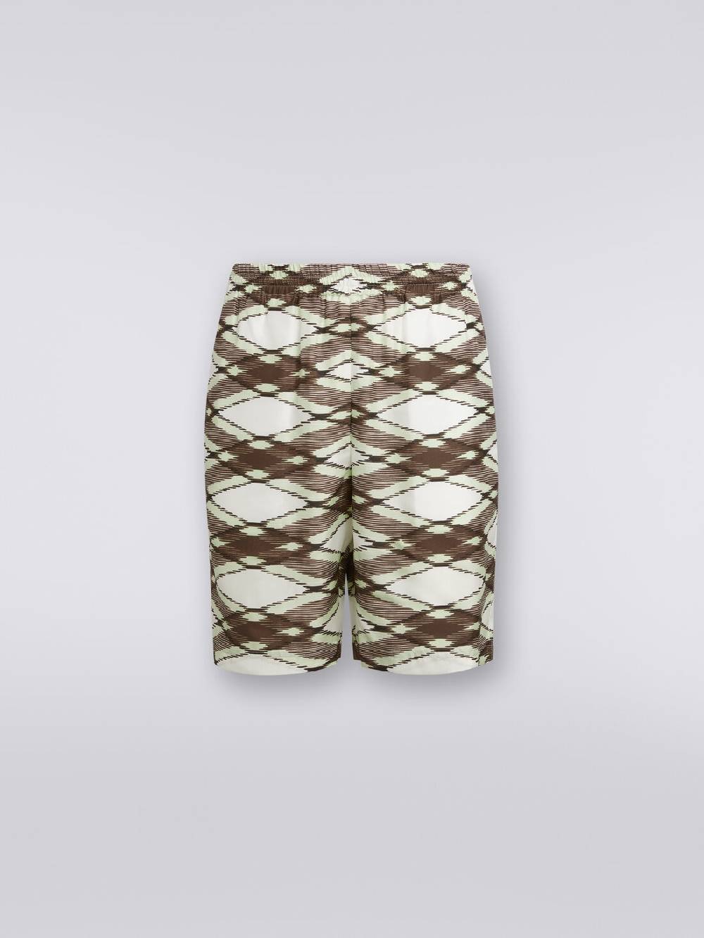 M Missoni Shorts in seta stampata Fino al 55% di sconto