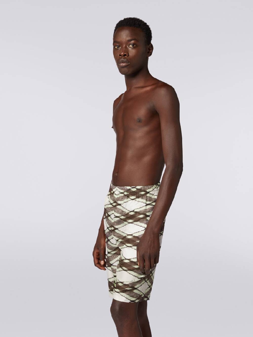 M Missoni Shorts in seta stampata Fino al 55% di sconto