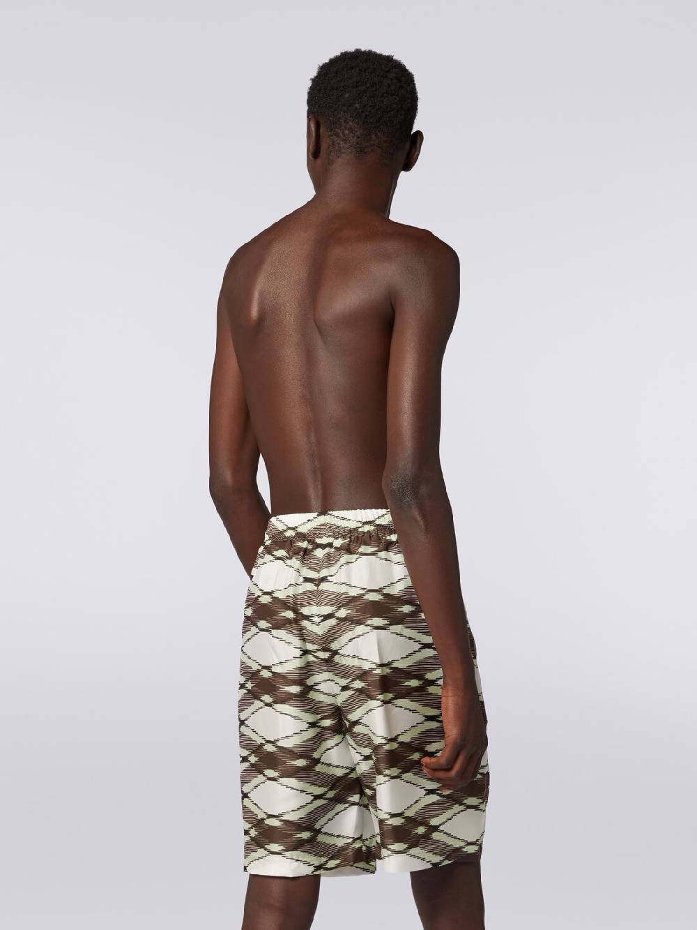 M Missoni Shorts in seta stampata Fino al 55% di sconto