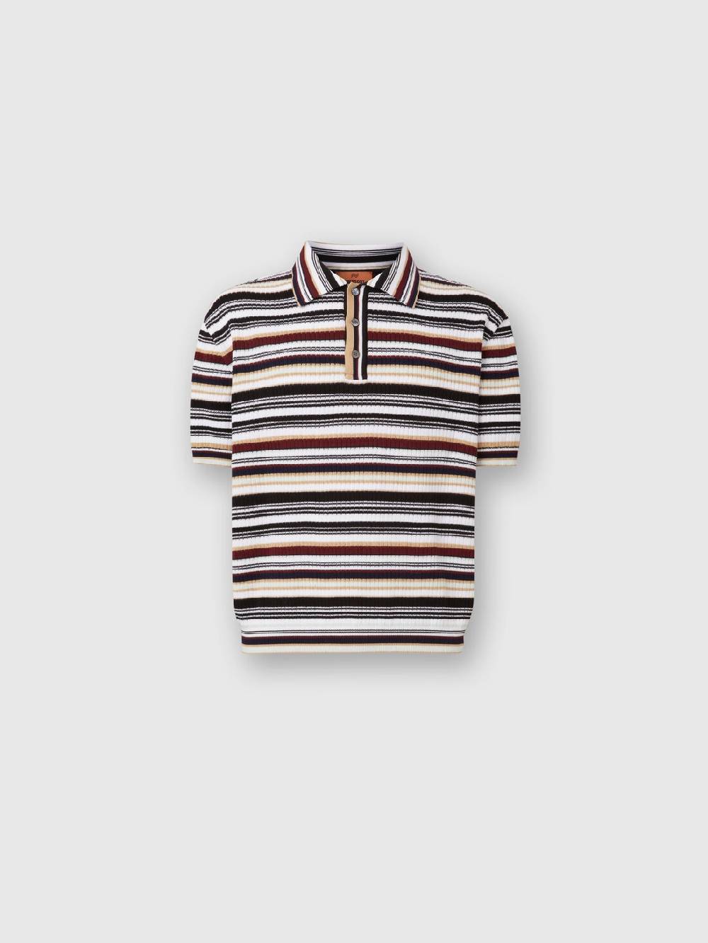 M Missoni Polo in cotone a righe Limitato a 3 giorni
