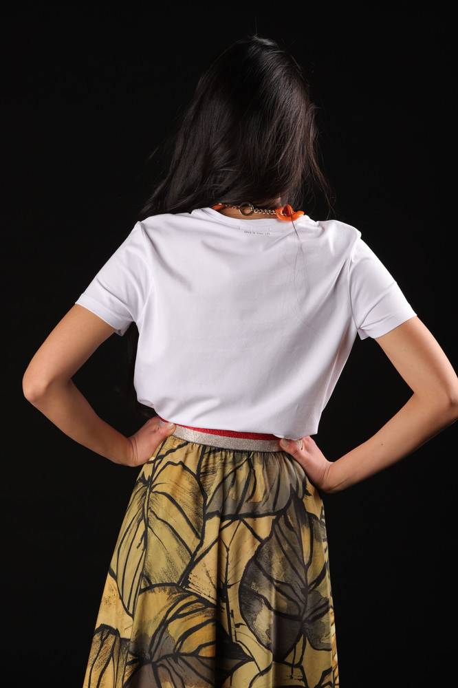 Nora Barth T-shirt con stampa Consegna Veloce