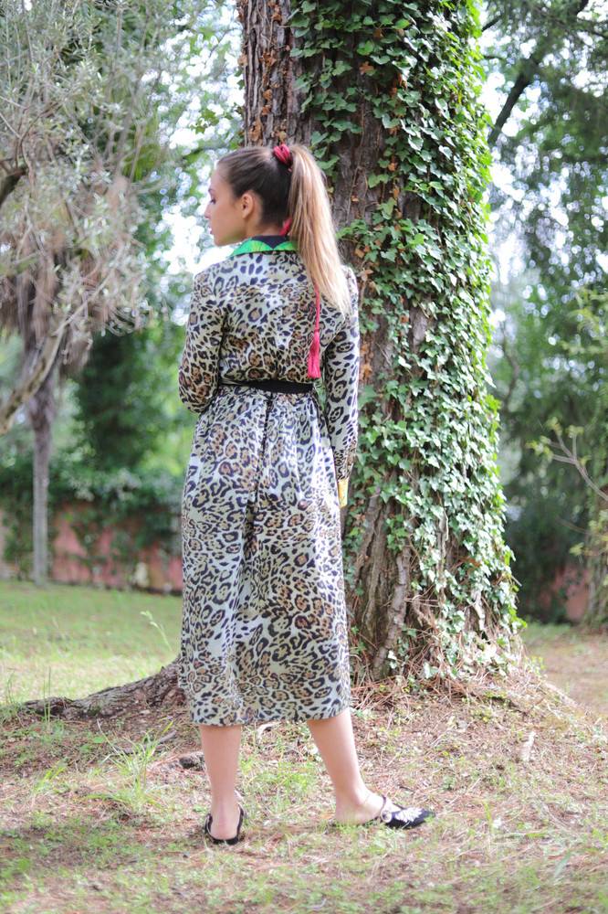 Nora Barth Abito animalier Italy