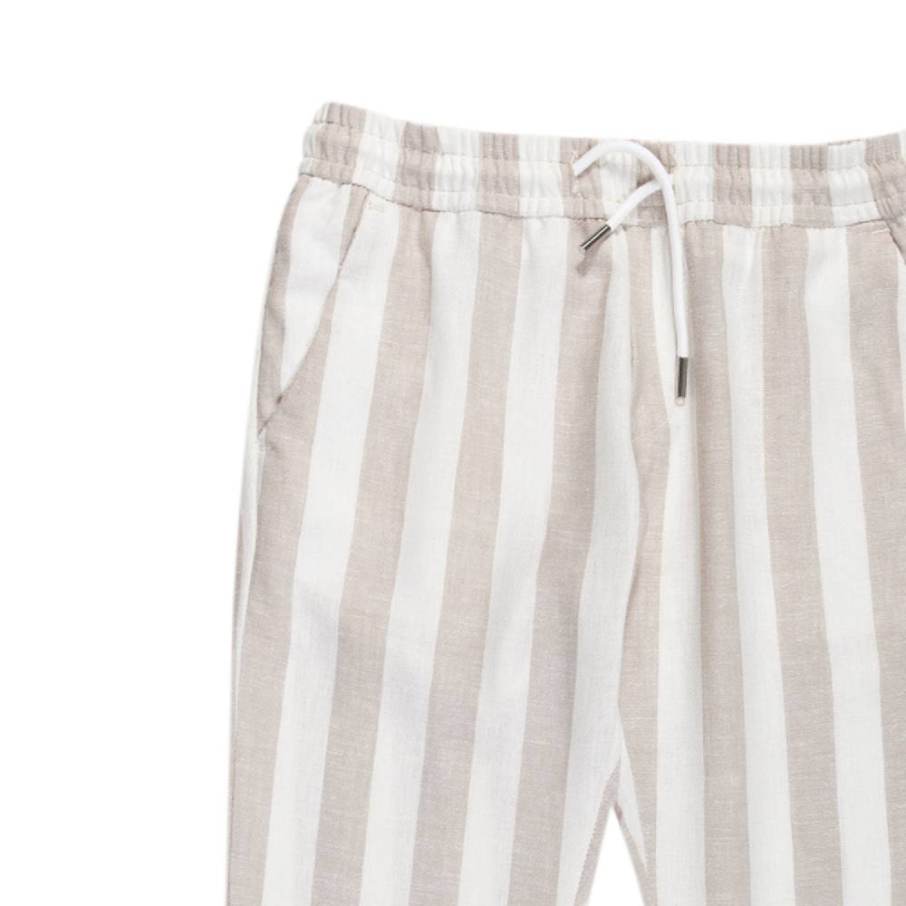 Nupkeet Pantalone lungo Beige e Bianco – Scaro Sottocosto