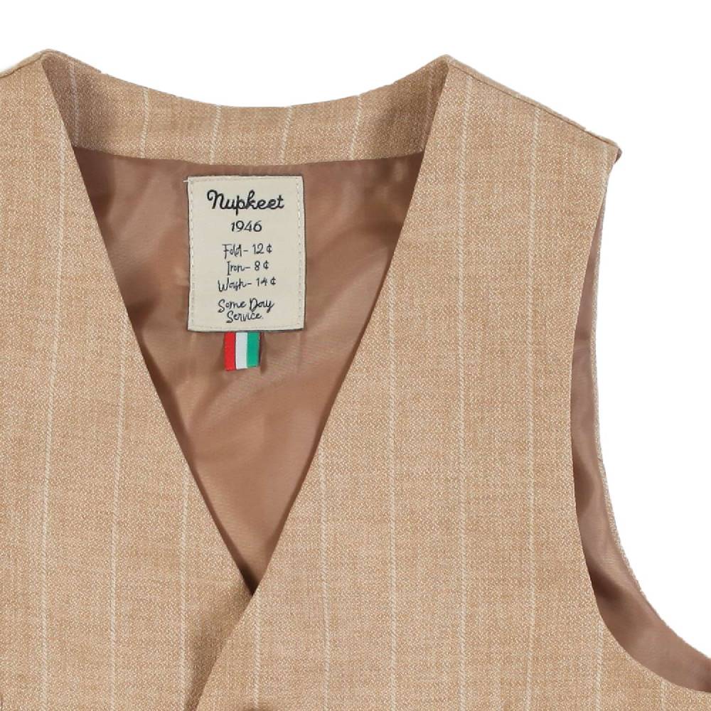 Nupkeet Gilet Beige – Lampuga I Più Venduti