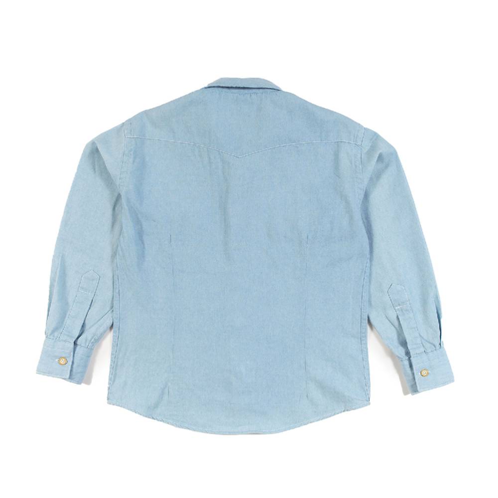 Nupkeet Camicia Collo Italiano Celeste – Coccio Nuova