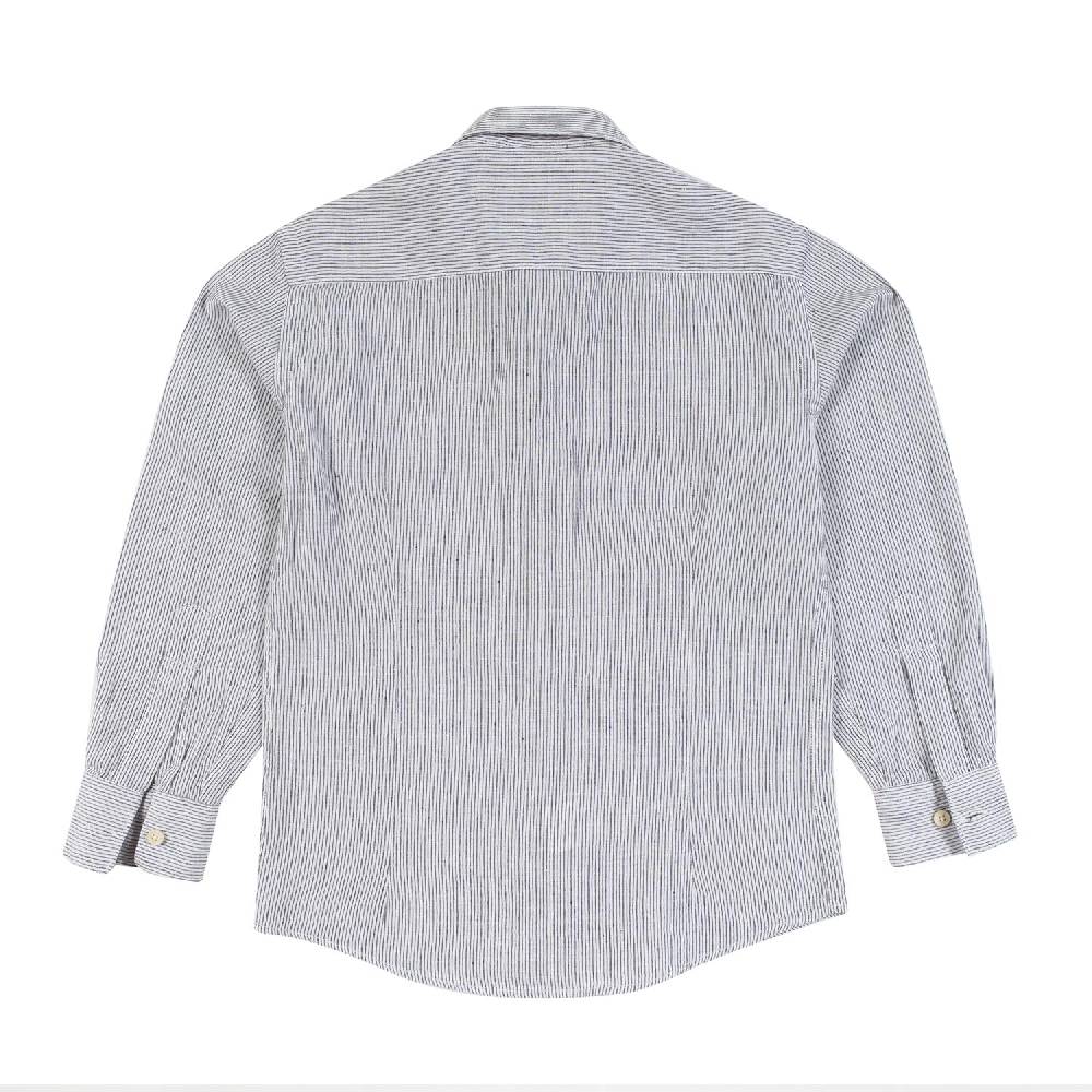 Nupkeet Camicia Collo Italiano Manica Lunga – Tonno Moda