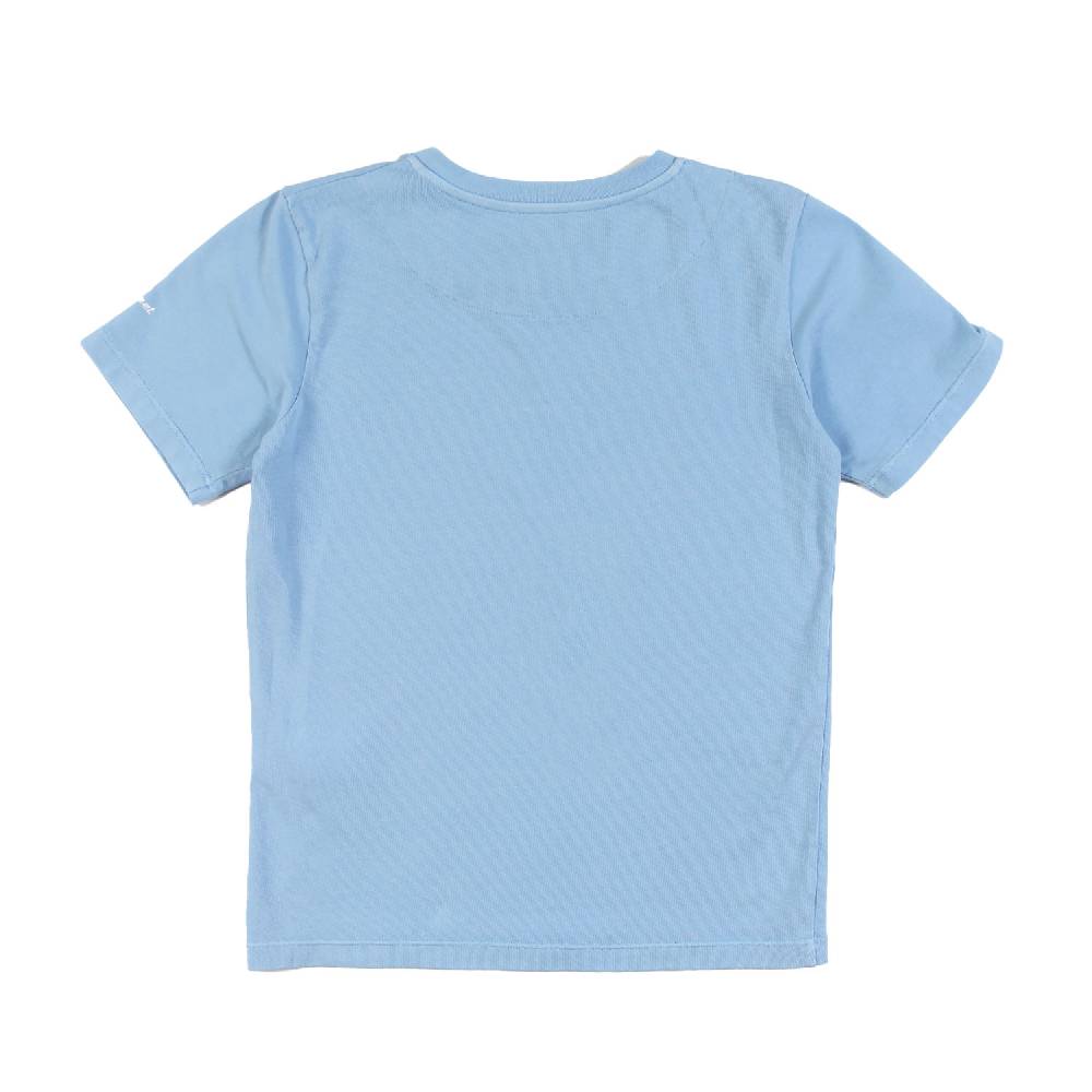 Nupkeet Maglia girocollo celeste – Carango Fino Al -60%