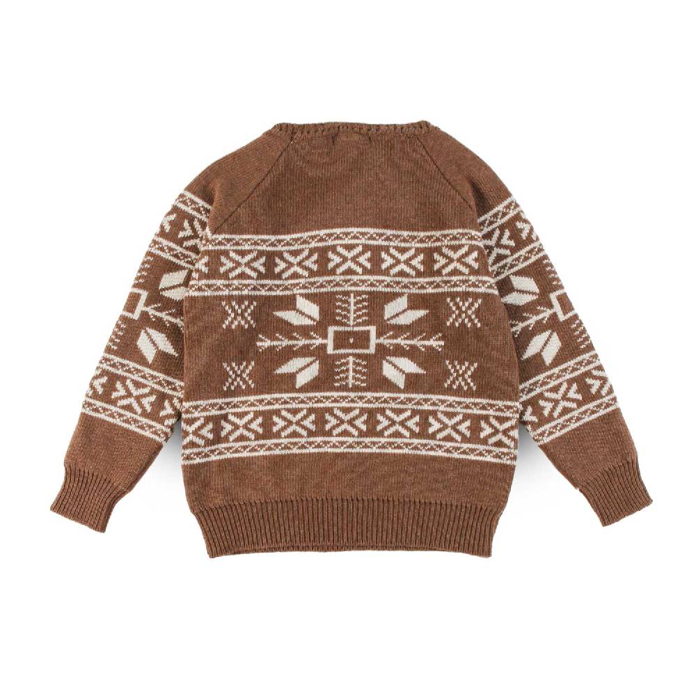 Nupkeet Pullover Raglan Girocollo Cacao – Lesina Prezzo Ridotto