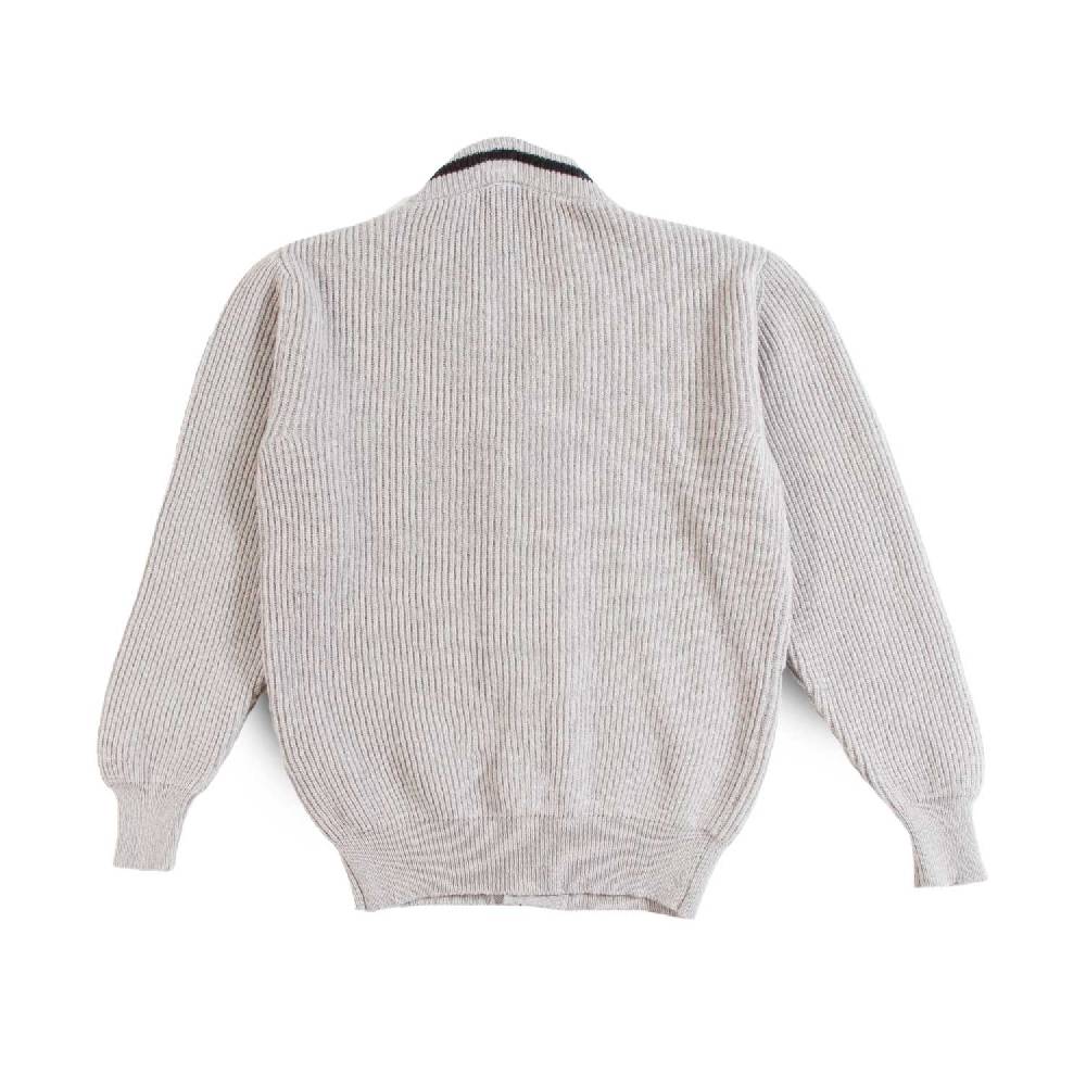 Nupkeet Cardigan Scollo a V Grigio – Poma Sottocosto