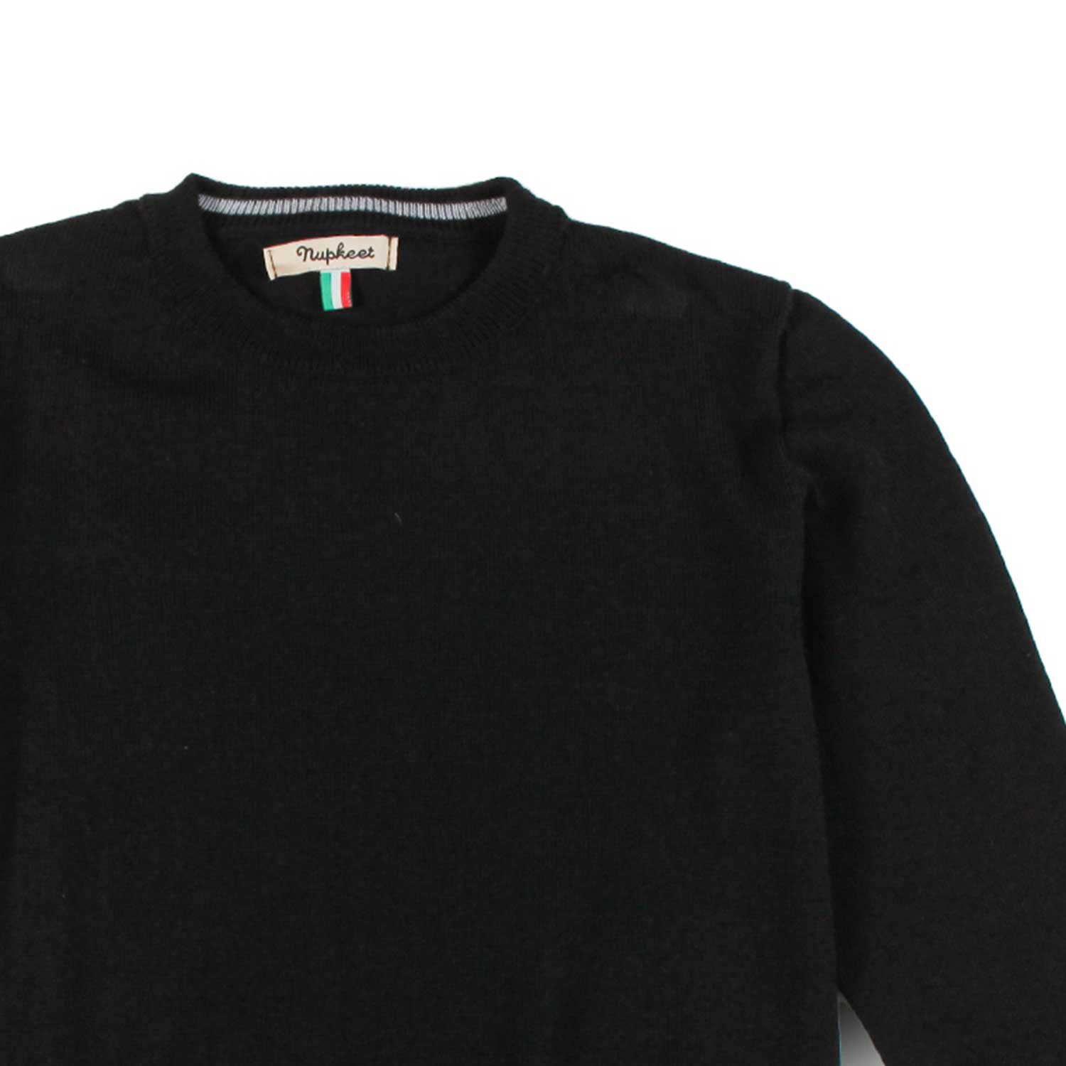 Nupkeet Pullover Girocollo Nero – Lentini Convenienza