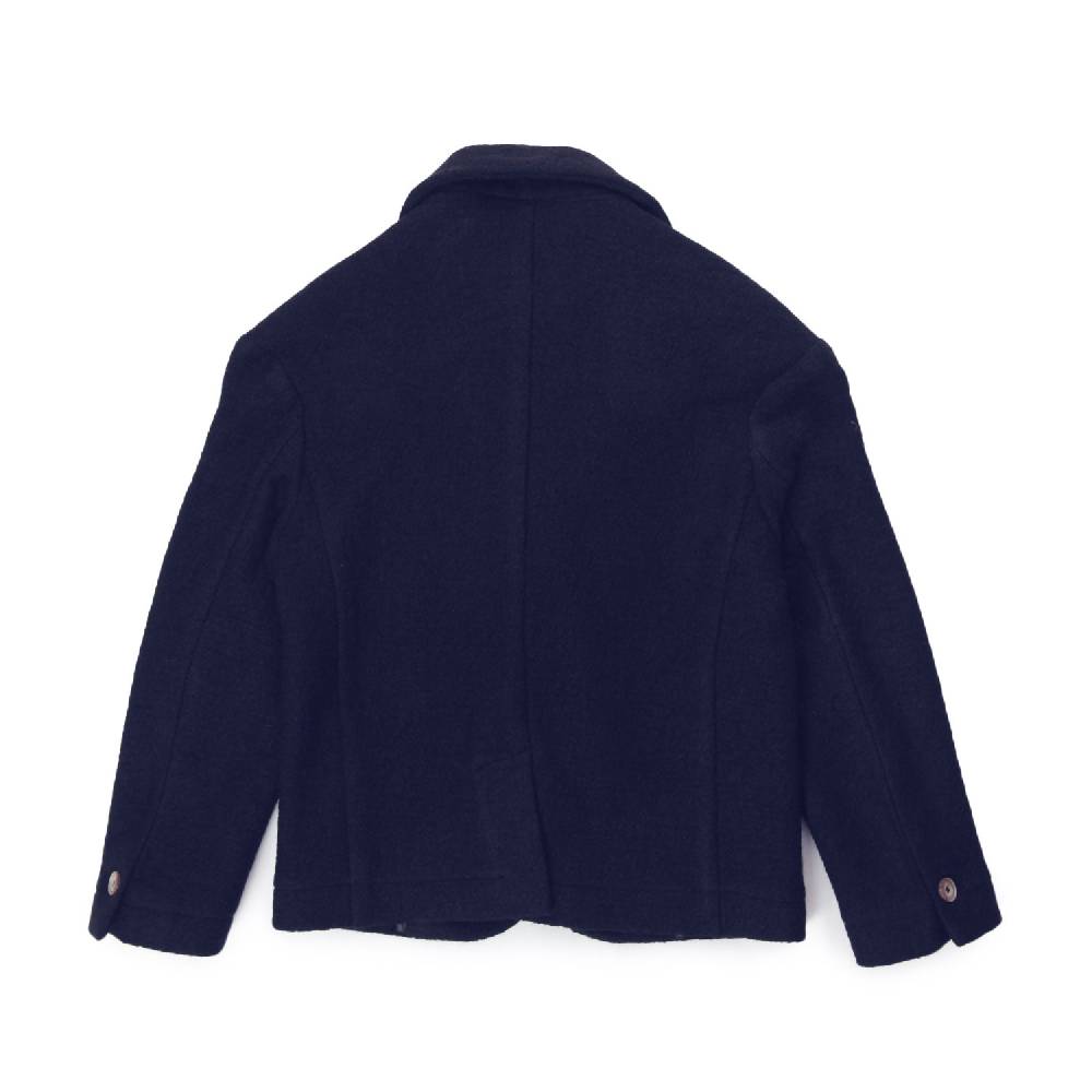 Nupkeet Giacca Davide misto lana blu Hotsell