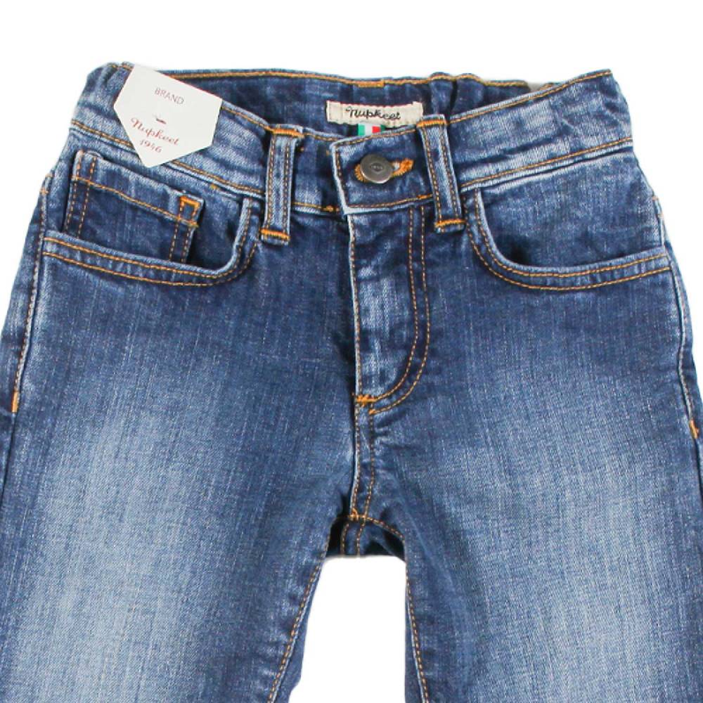Nupkeet Pantalone 5 Tasche in Denim Blu – Grupio Vendita Economica
