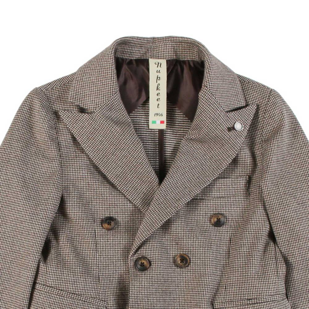 Nupkeet Giacca 2 bottoni in gabardine pied de poule – Liscia Negozi Online
