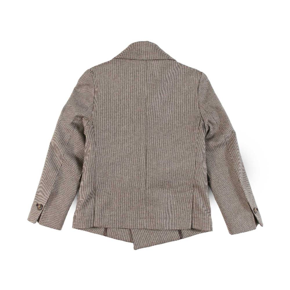 Nupkeet Giacca 2 bottoni in gabardine pied de poule – Liscia Negozi Online