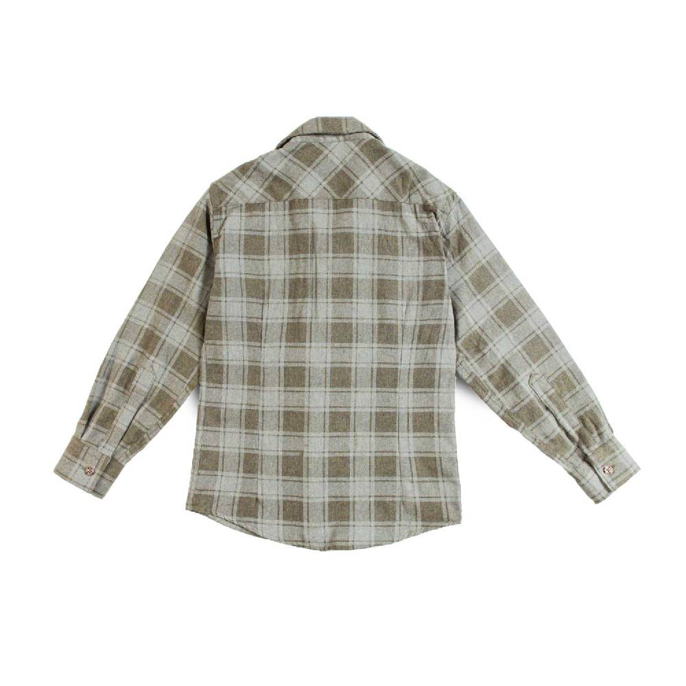 Nupkeet Camicia in Flanella Stampata – Mezzola Prezzo Ridotto