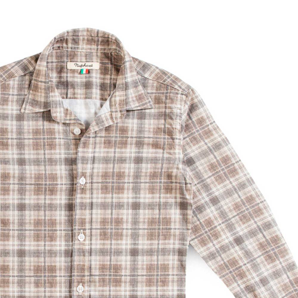 Nupkeet Camicia in Popeline Stampa Tartan – Lucrino Convenienza
