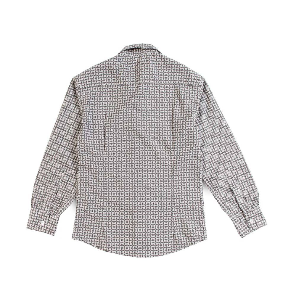 Nupkeet Camicia in Popeline Stampa Geometrica – Piave Novità